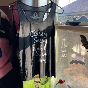 Women’s classy Sassy & a bit smart assy tank